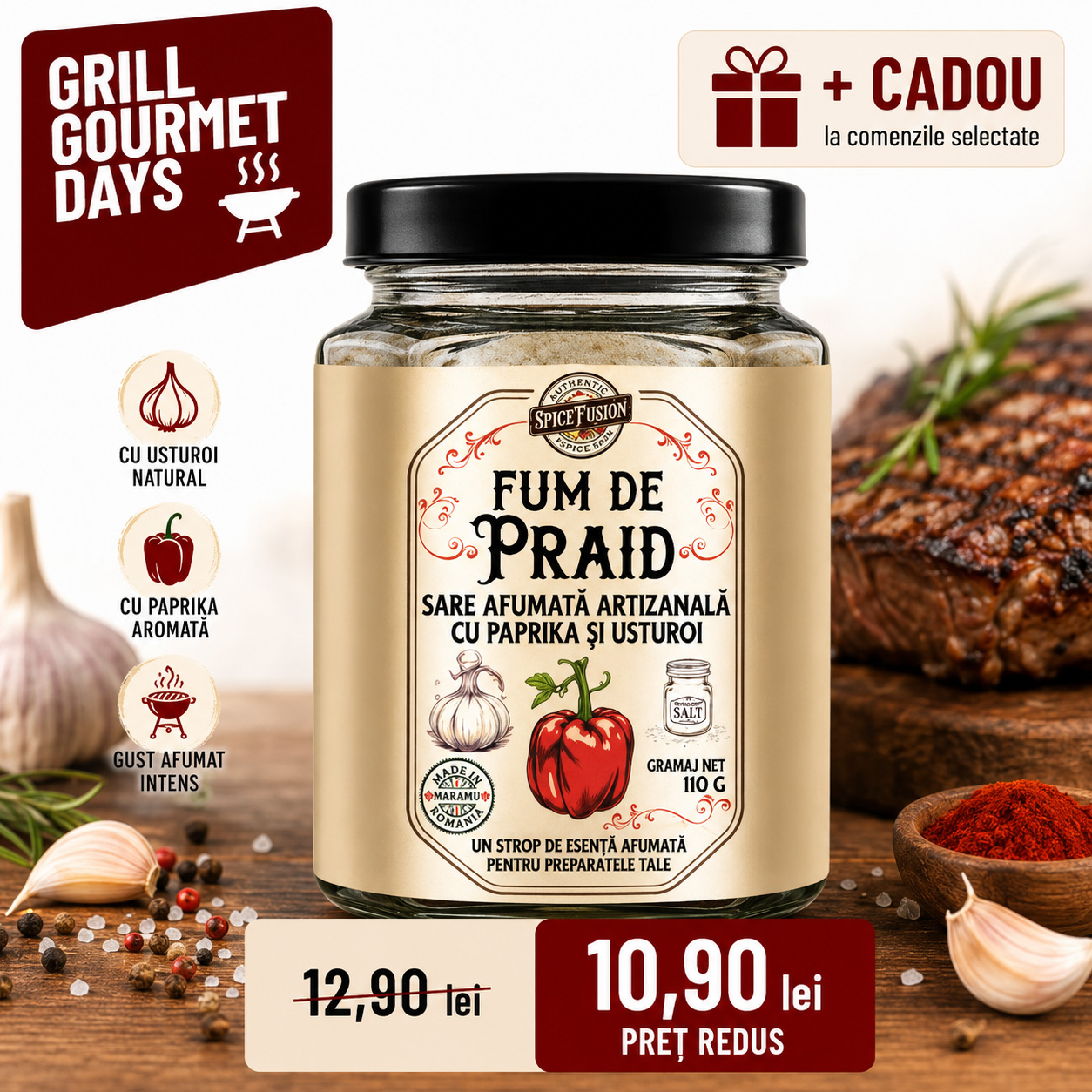 Sare condimentata Fum de Praid