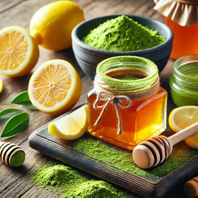 Miere cu Matcha și Lămâie – Energie și Antioxidanți - imagine 2