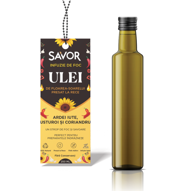 Infuzie de Foc - Ulei de Floarea-Soarelui Presat la Rece
