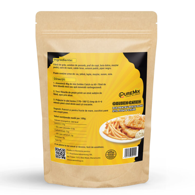Golden Catch – Mix pentru Pește Pane - imagine 2