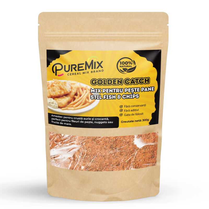 Golden Catch – Mix pentru Pește Pane