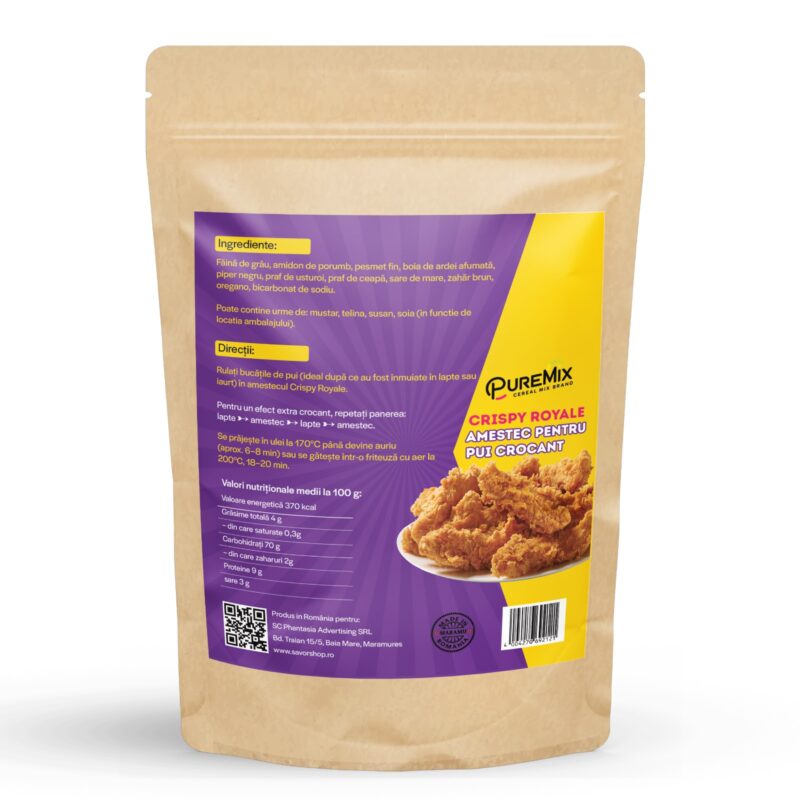 Crispy Royale – Amestec pentru Pui Crocant - imagine 2