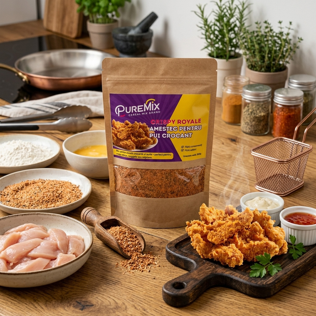Crispy Royale – Amestec pentru Pui Crocant - imagine 3