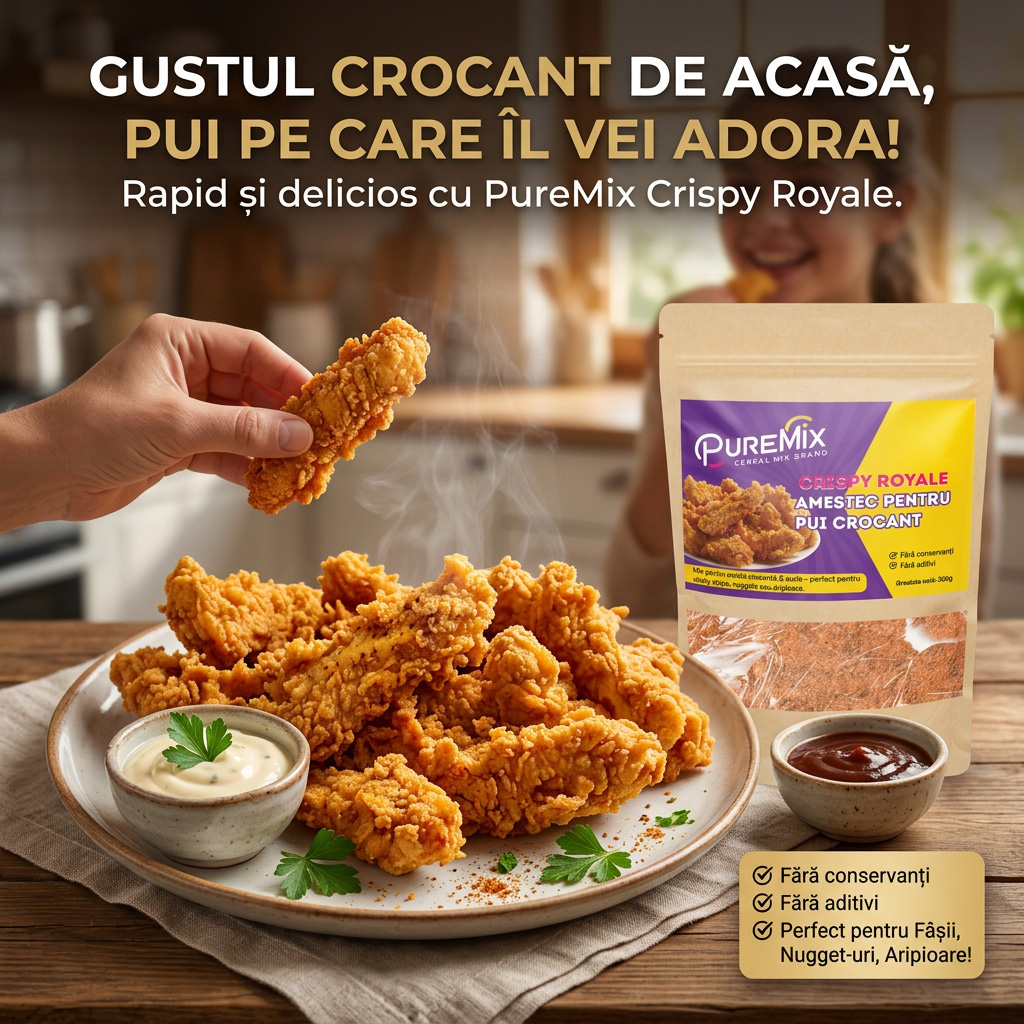 Crispy Royale – Amestec pentru Pui Crocant - imagine 4