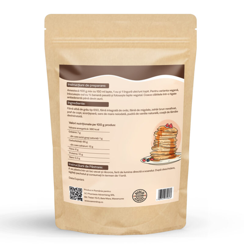 Mix pentru Pancakes – Clătite pufoase, gata imediat - imagine 2