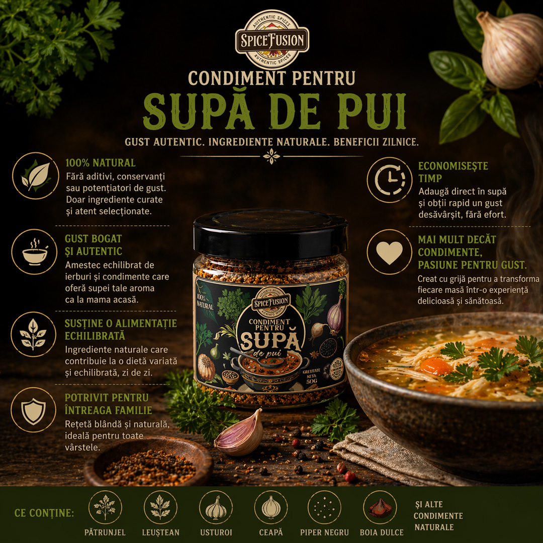 Condiment pentru Supă de pui - imagine 4