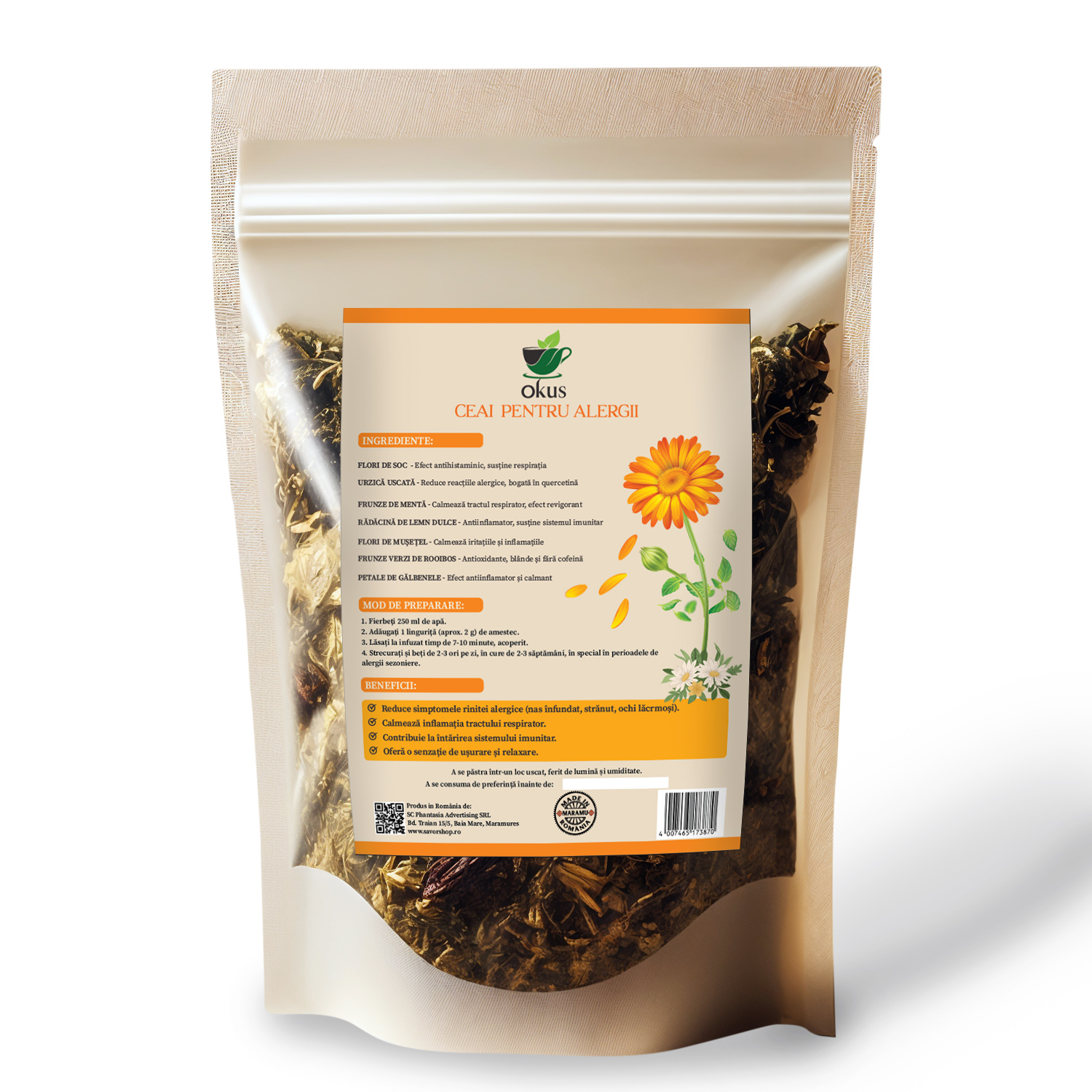 Ceai pentru Alergii - imagine 2