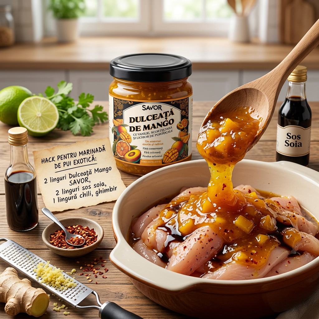 Dulceață de Mango cu Lichior de Portocală - imagine 5