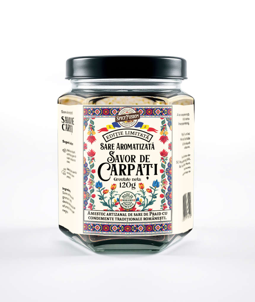 Sare Aromatizată Savor de Carpați – EDIȚIE LIMITATĂ