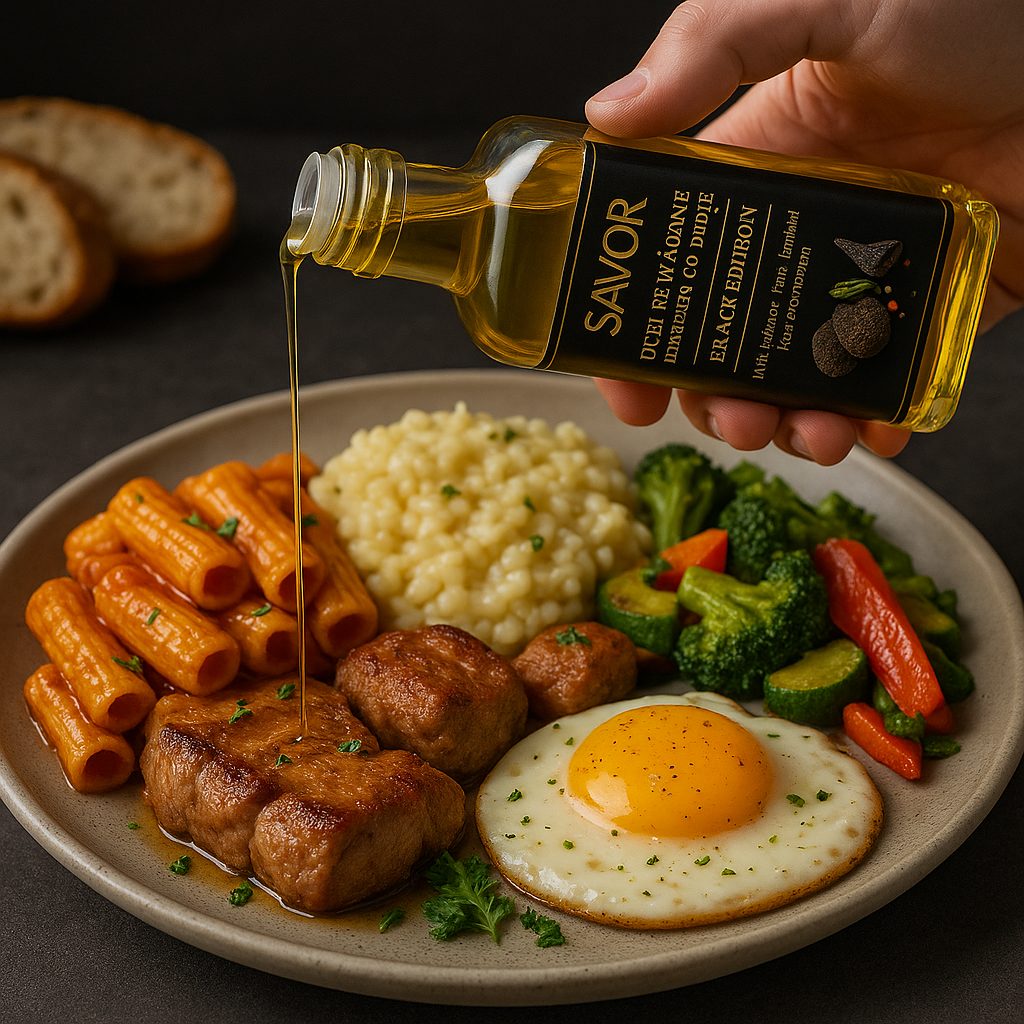 Ulei de Măsline Extravirgin cu Trufe – Black Edition - imagine 3