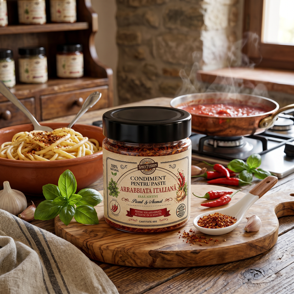 Condiment pentru Paste Arrabbiata Italiană - imagine 2