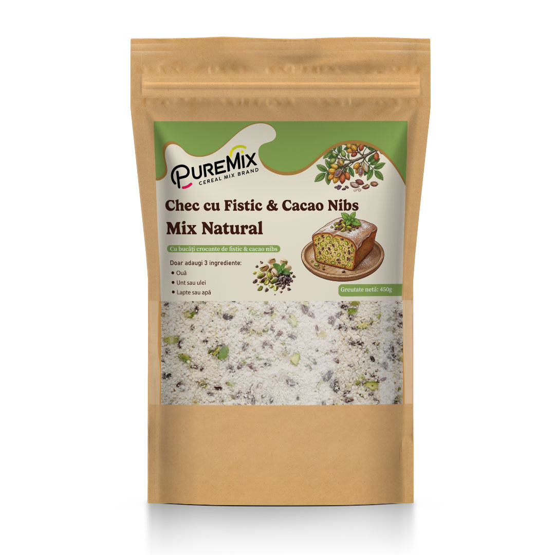 Mix Natural pentru Chec cu Fistic & Cacao