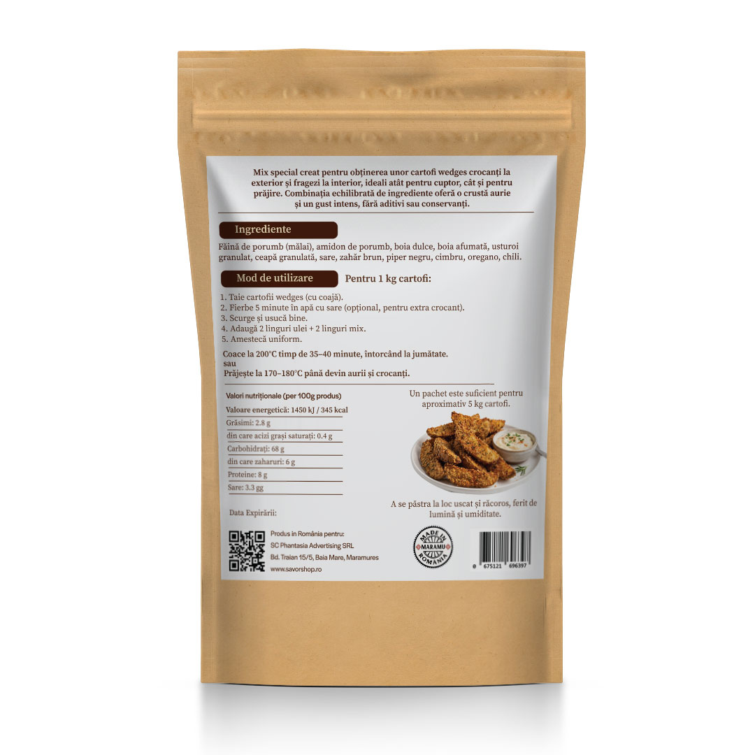 MIX CROCANT pentru cartofi aurii - imagine 2