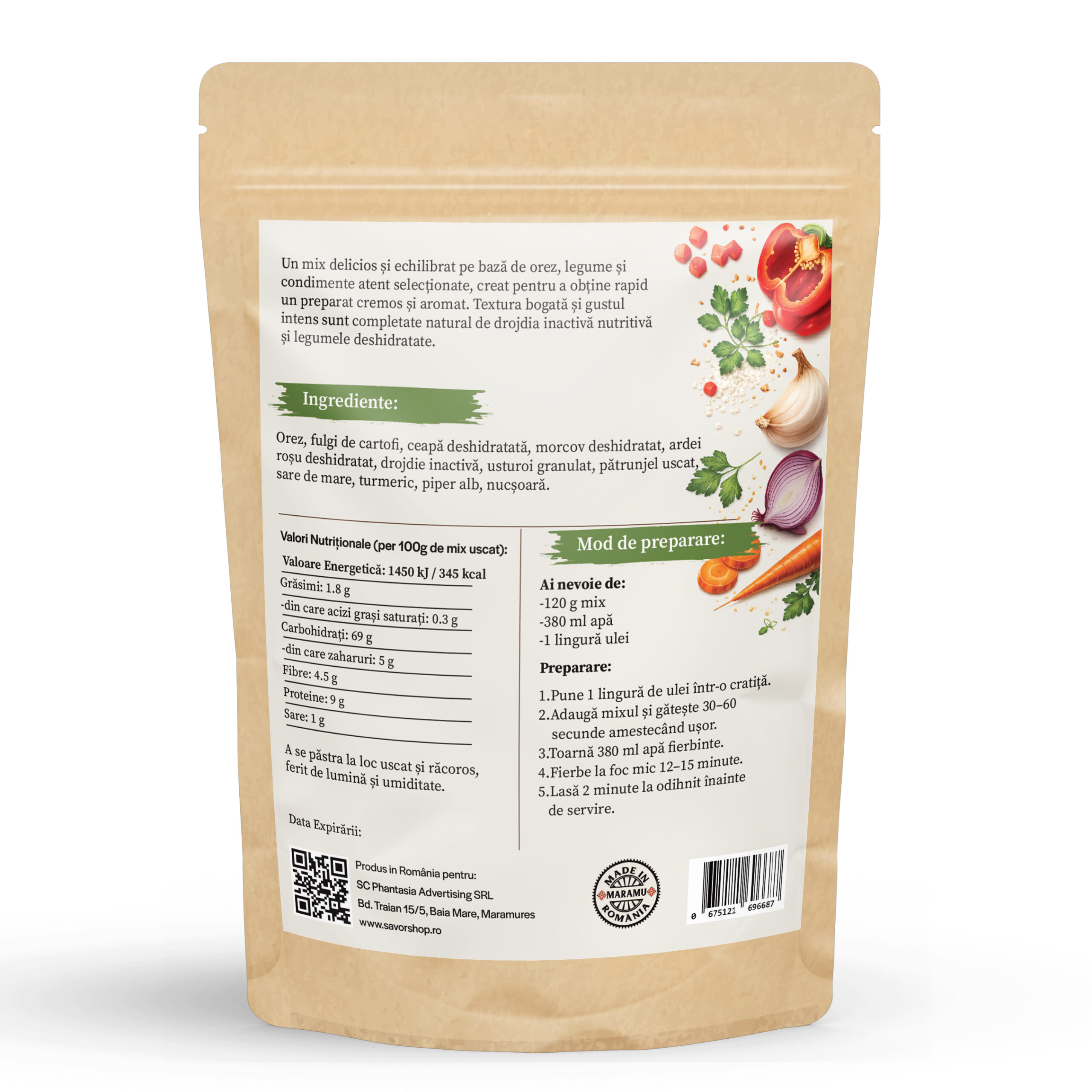 Mix pentru Orez Cremos cu Legume - imagine 2