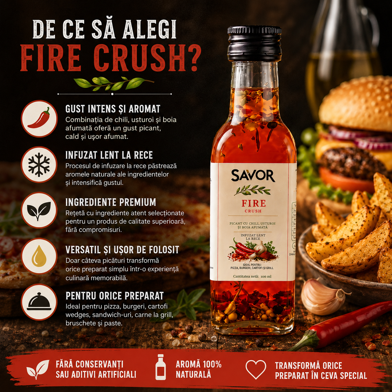 Ulei Aromatizat Fire Crush - imagine 4
