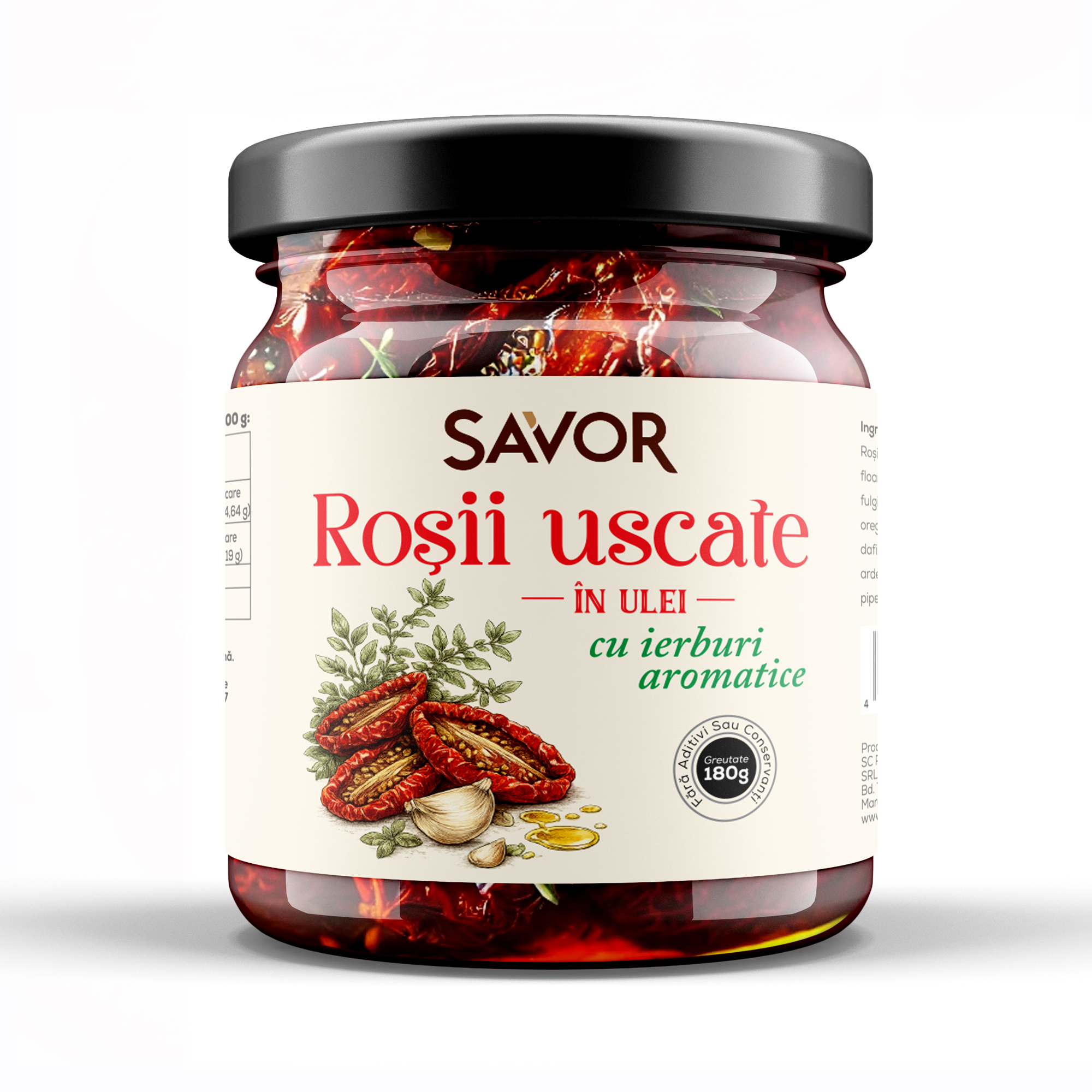 Roșii Uscate în Ulei