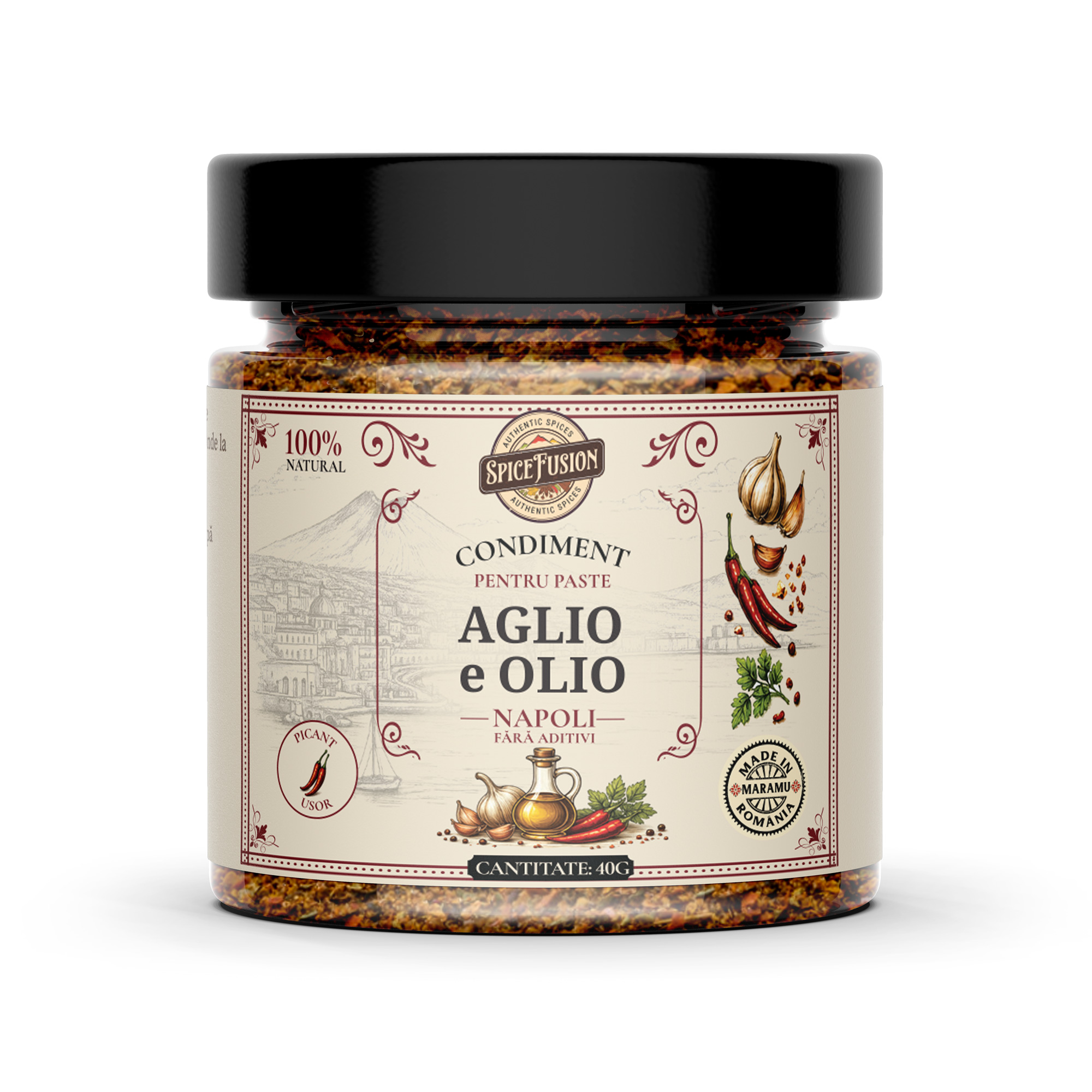 Condiment pentru Paste Aglio e Olio – Napoli