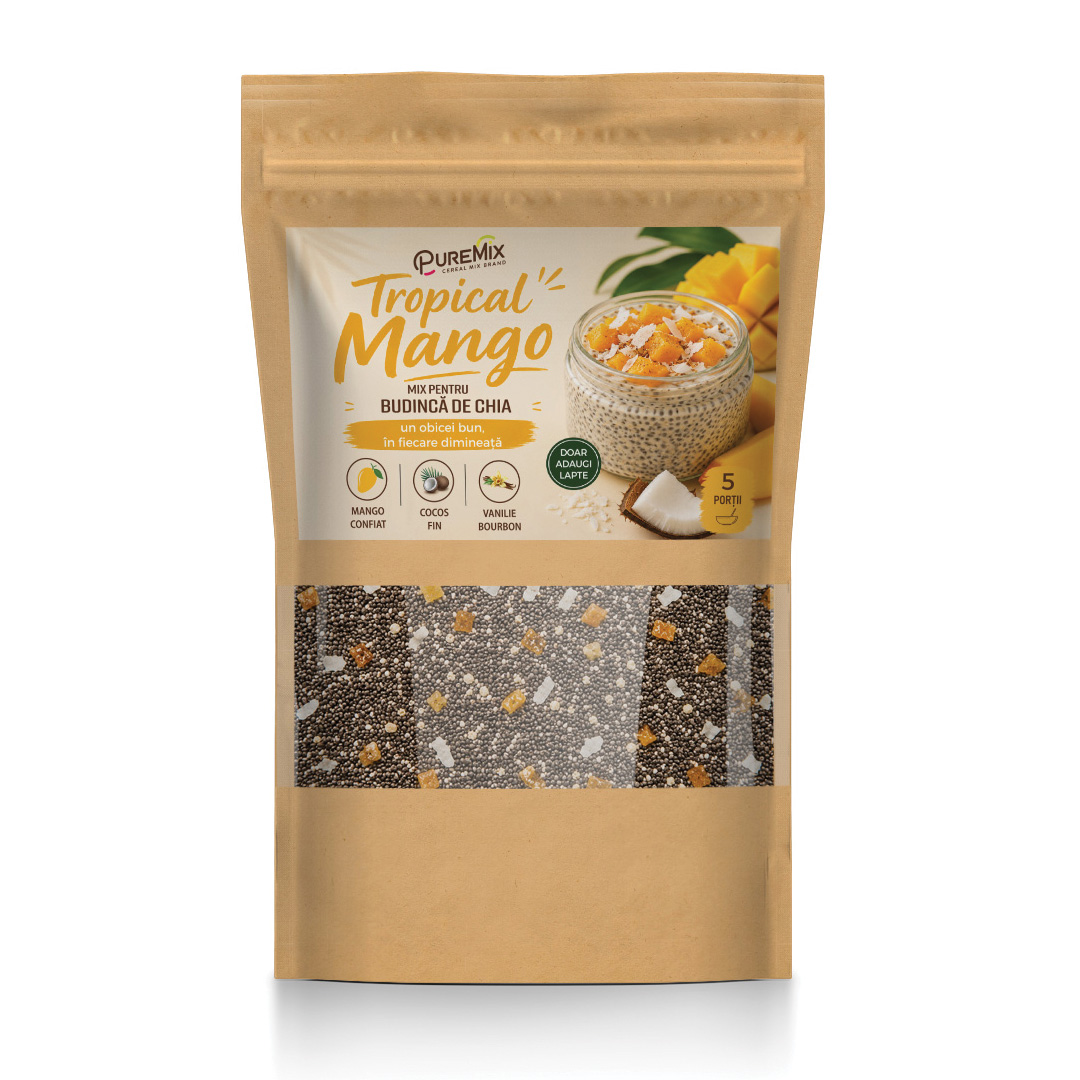Mix Budincă de Chia – Tropical Mango