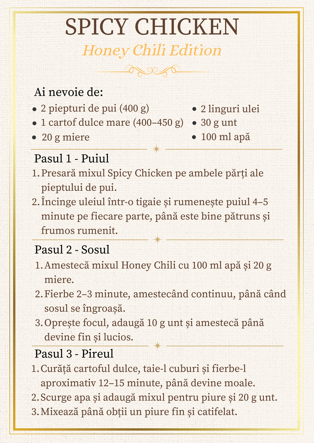 Spicy Chicken – Dinner Like a Chef Kit - imagine 6