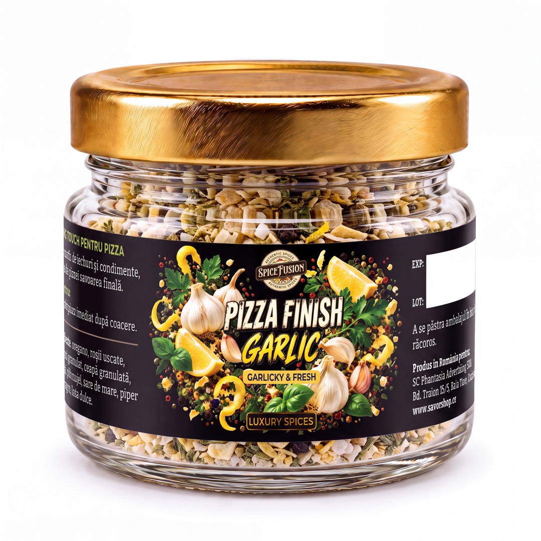 Condiment Pizza Finish – Garlic