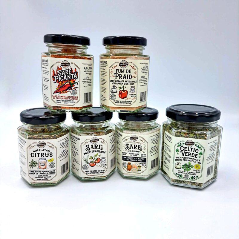 Set 6 Mixuri Excepționale de Sare