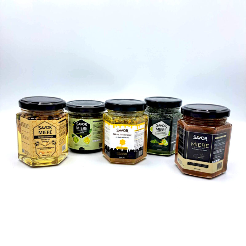Pachet "Răsfăț Dulce și Sănătos – Selecție de Miere Artizanală"
