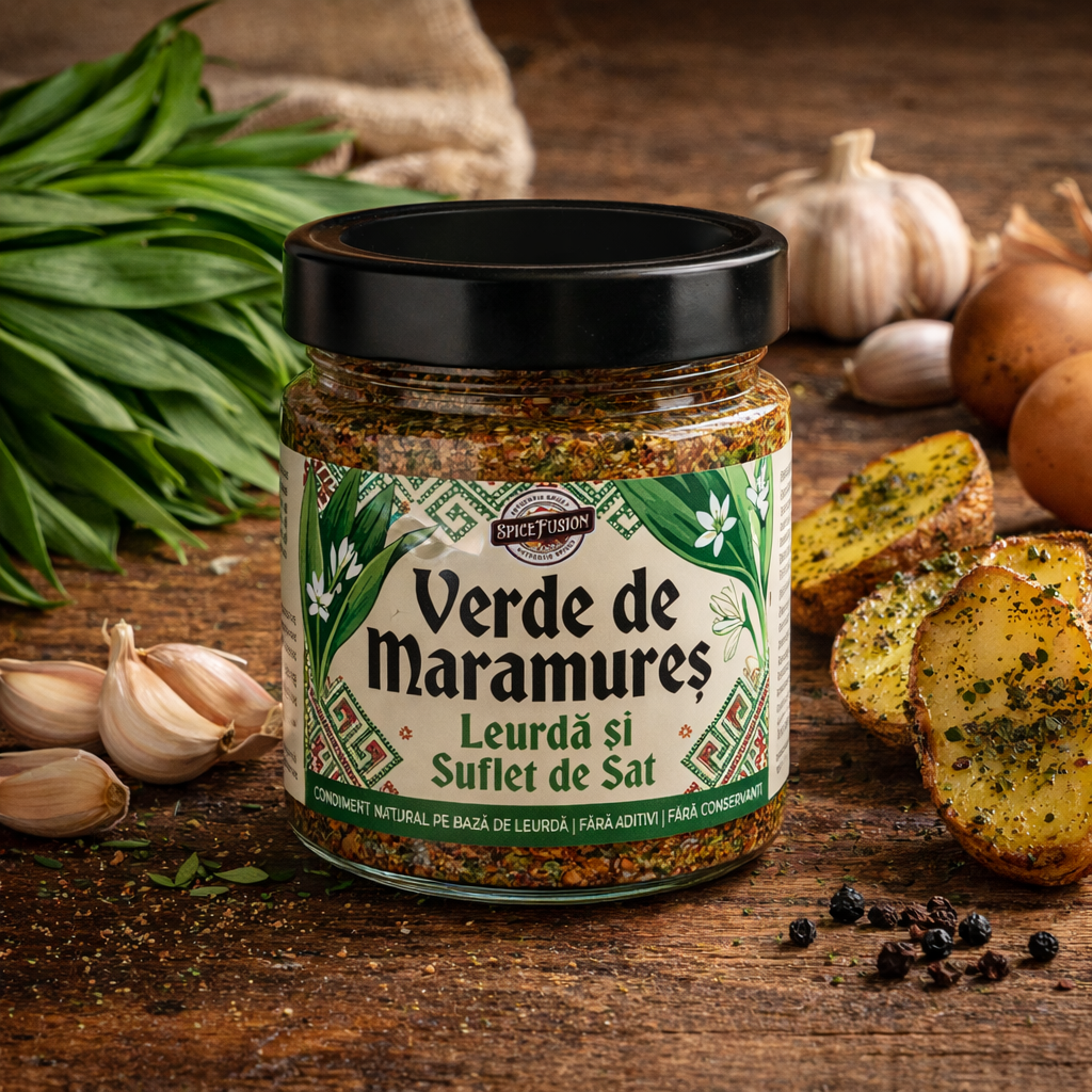 Condiment Verde de Maramureș – Leurdă și Suflet de Sat - imagine 3