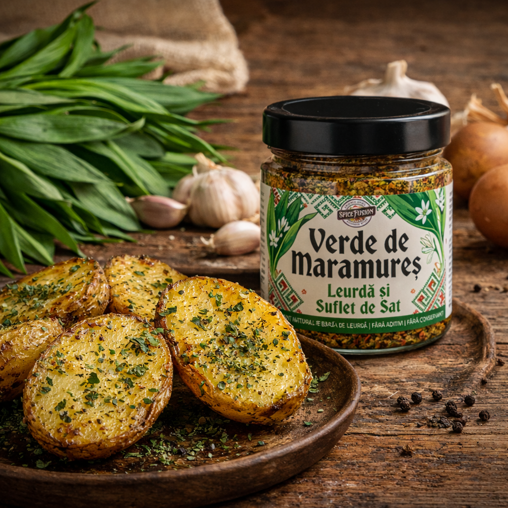 Condiment Verde de Maramureș – Leurdă și Suflet de Sat - imagine 4