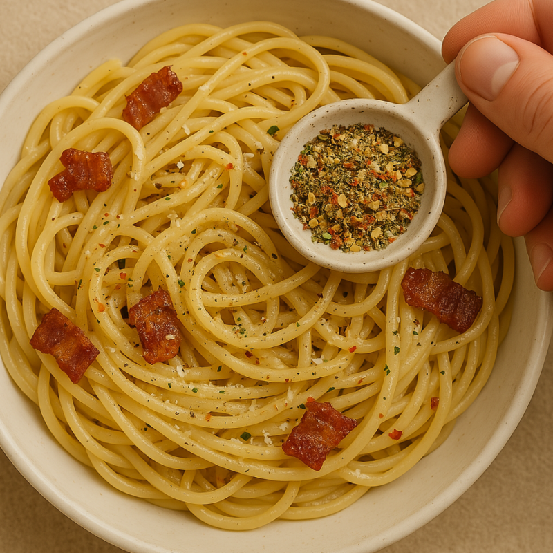 Condiment pentru Paste Carbonara - imagine 3