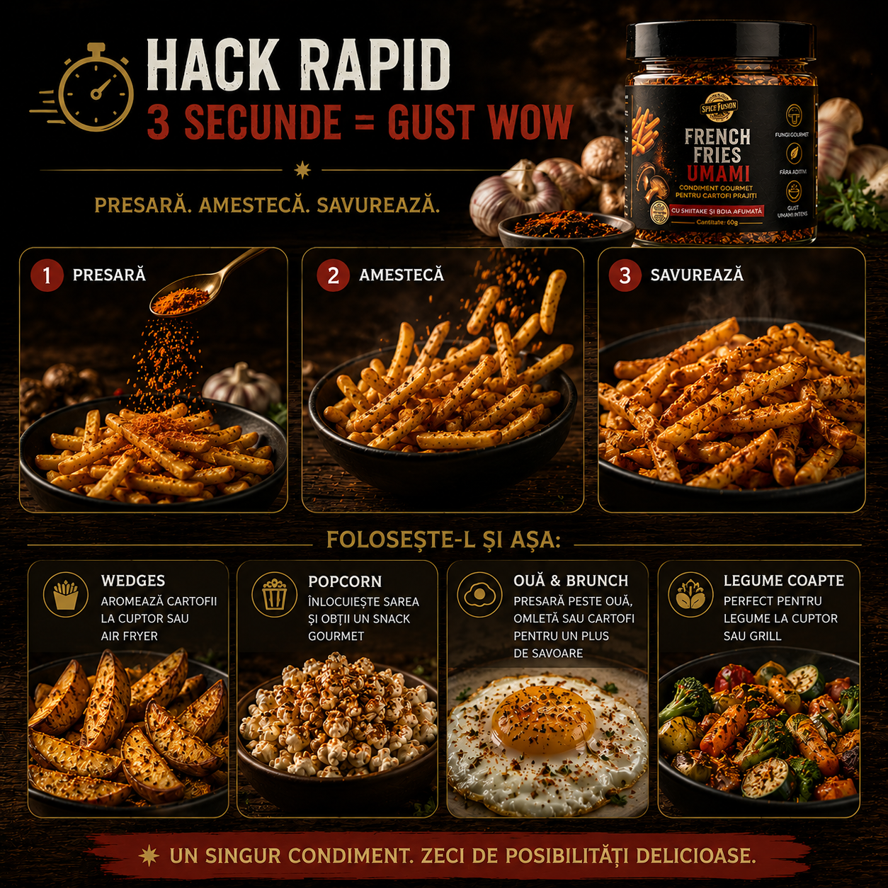 Condiment FRENCH FRIES UMAMI - imagine 6