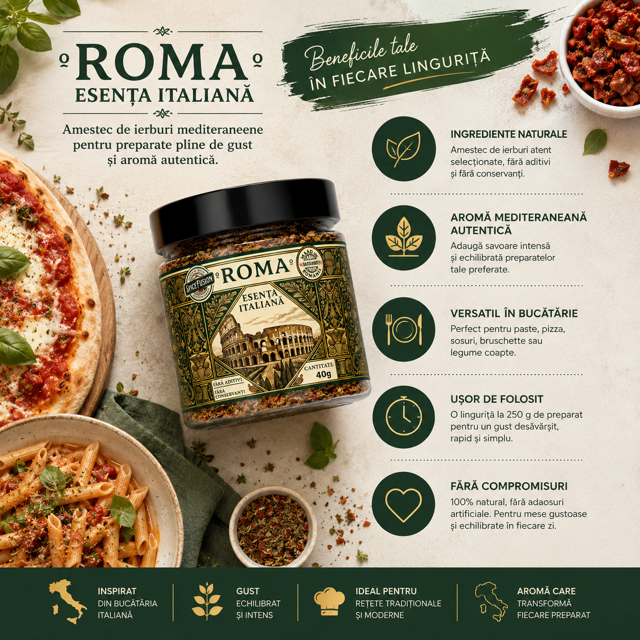 Condiment Roma – Esența Italiană - imagine 5