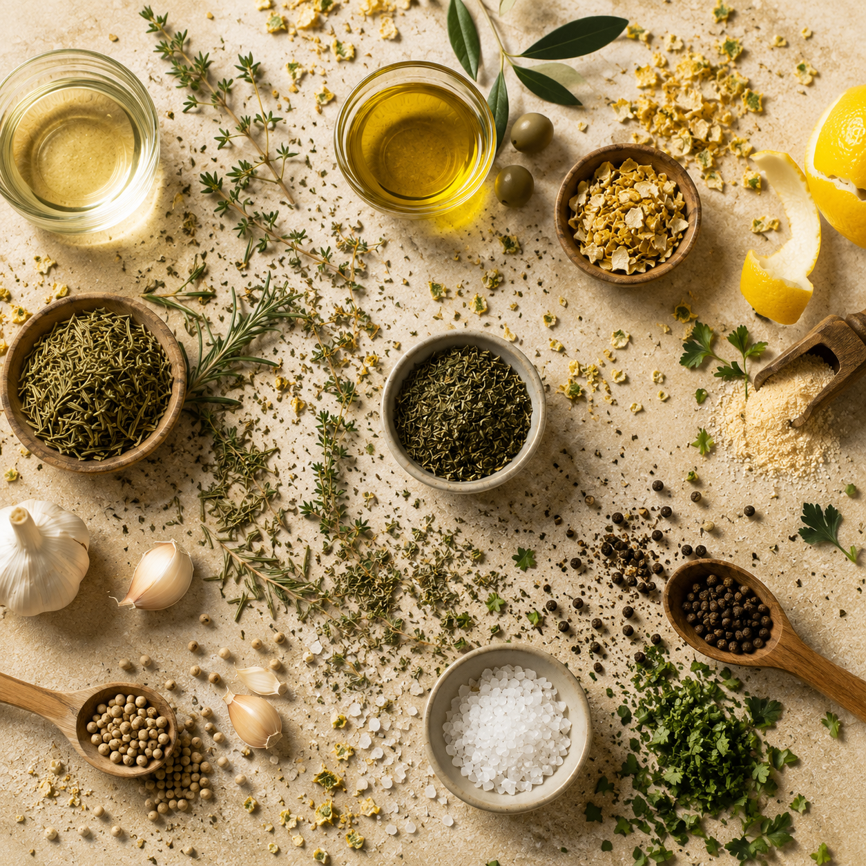 Ulei Aromatizat Lemon Herb - imagine 5
