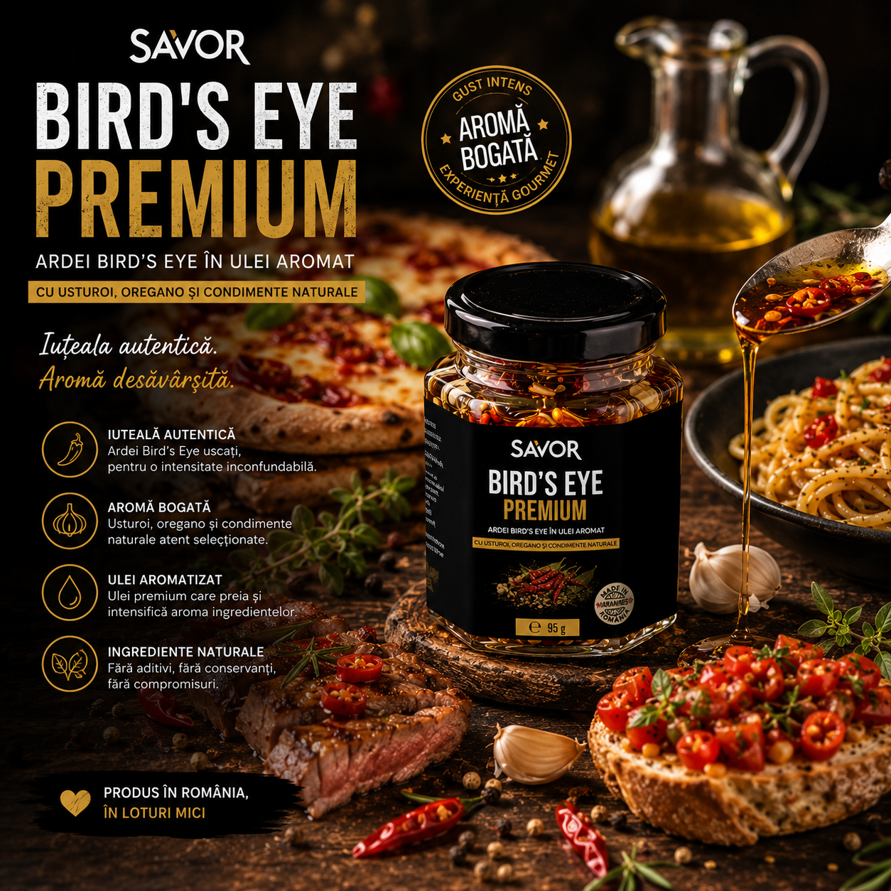Bird's Eye Premium - Ardei Bird's Eye în ulei aromat - imagine 5