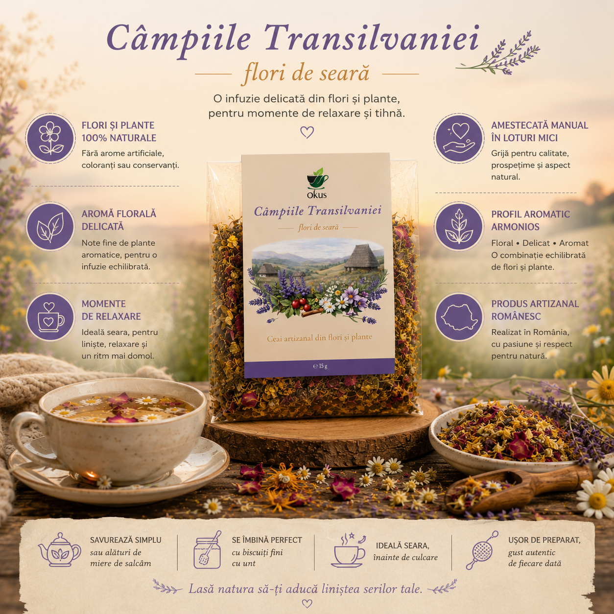 Ceai Câmpiile Transilvaniei - imagine 5