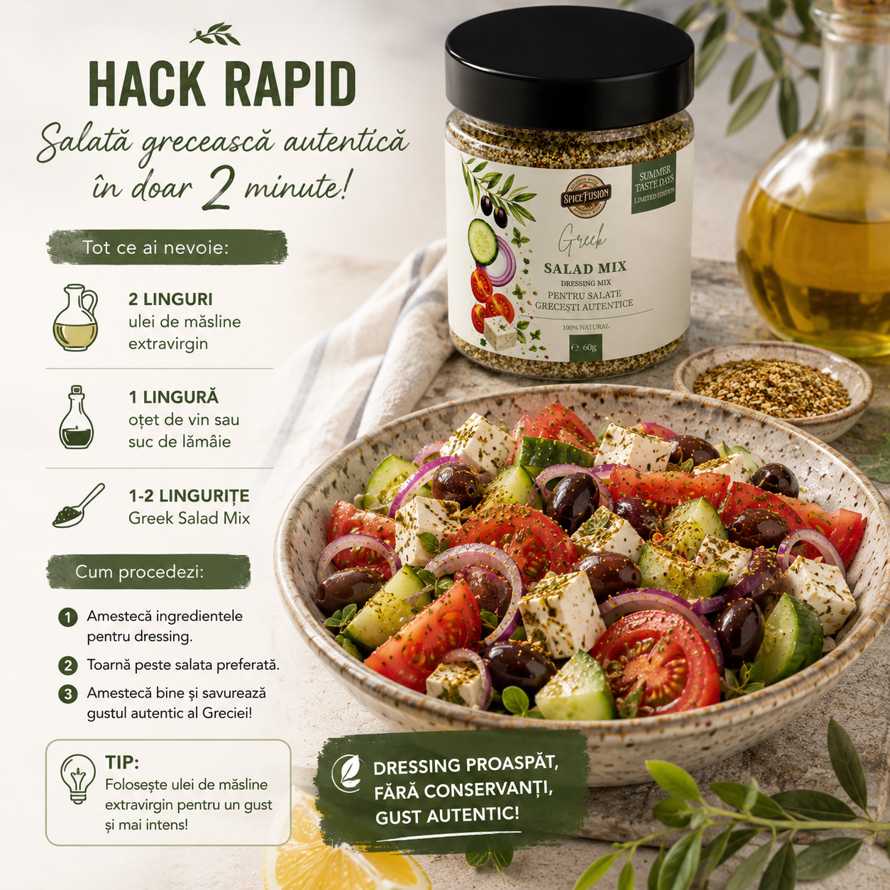 Condiment Greek Salad Mix - imagine 6