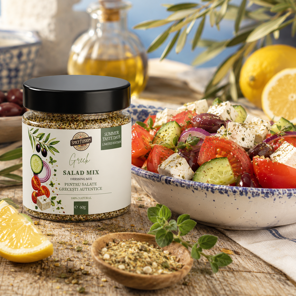 Condiment Greek Salad Mix - imagine 2