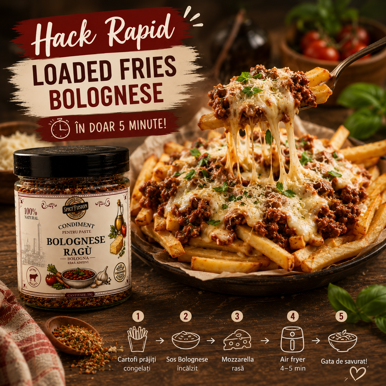 Condiment pentru Paste Bolognese Ragù – Bologna - imagine 7