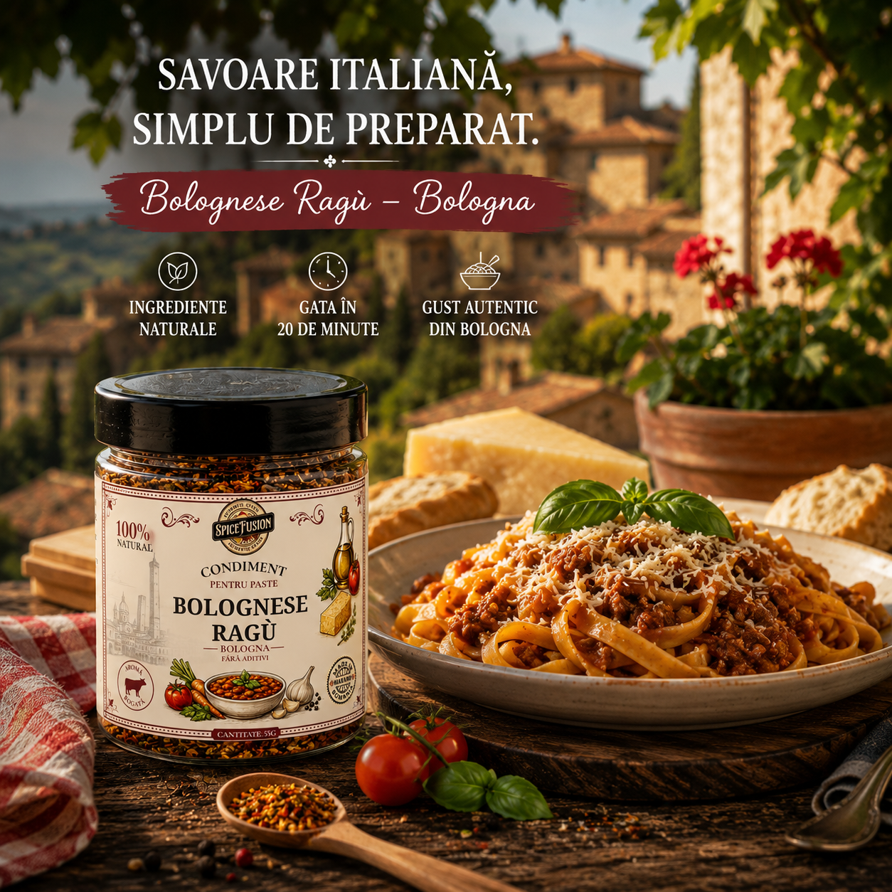 Condiment pentru Paste Bolognese Ragù – Bologna - imagine 3