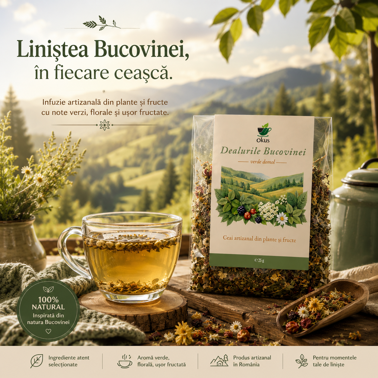 Ceai Dealurile Bucovinei - imagine 4
