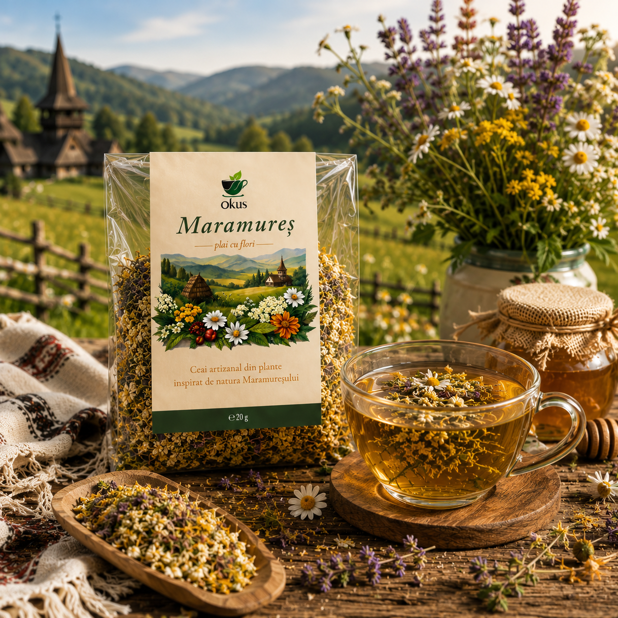 Ceai Maramureș – plai cu flori - imagine 3