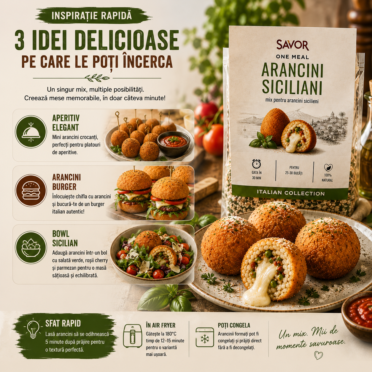 Mix de condimente pentru Arancini Siciliani - imagine 7