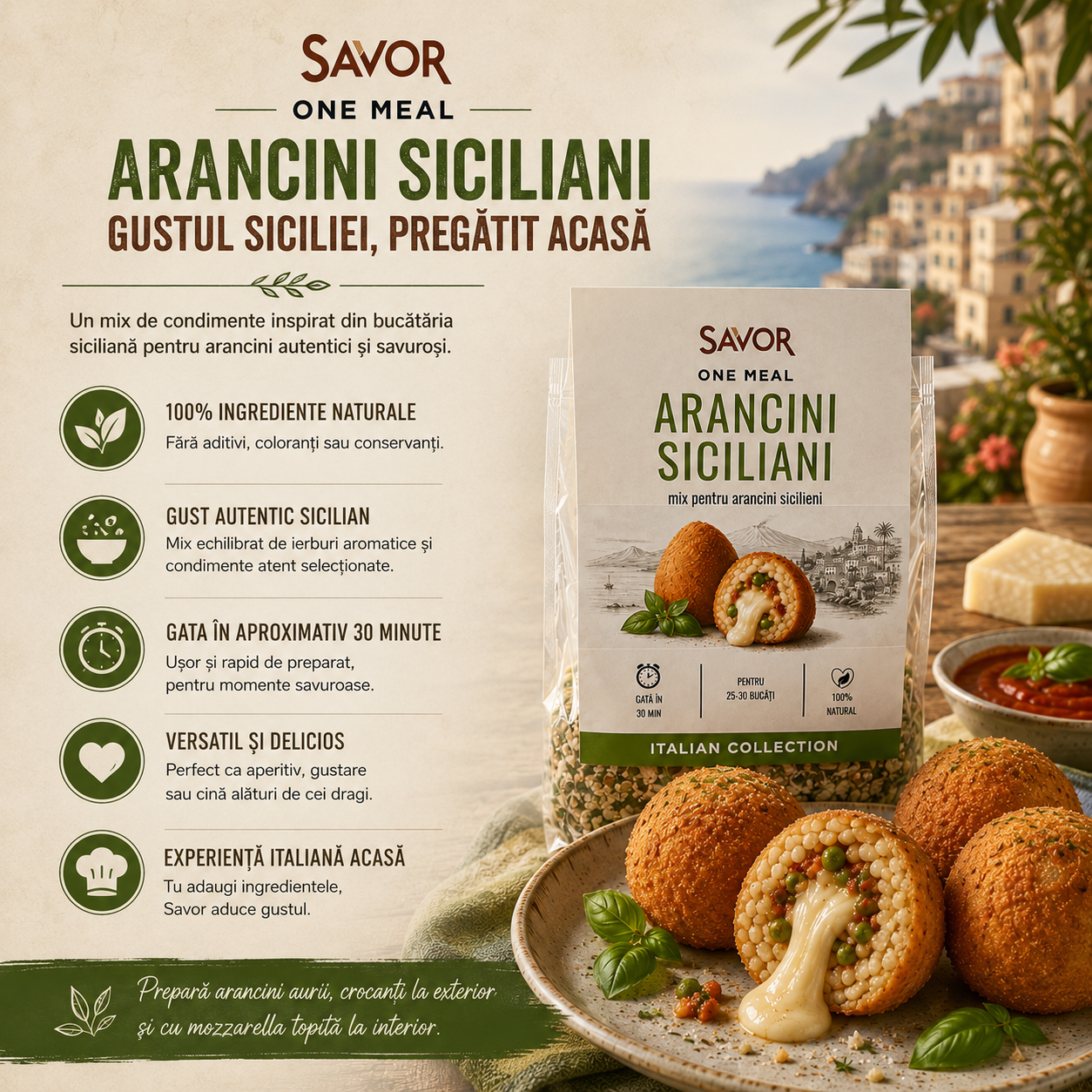 Mix de condimente pentru Arancini Siciliani - imagine 5