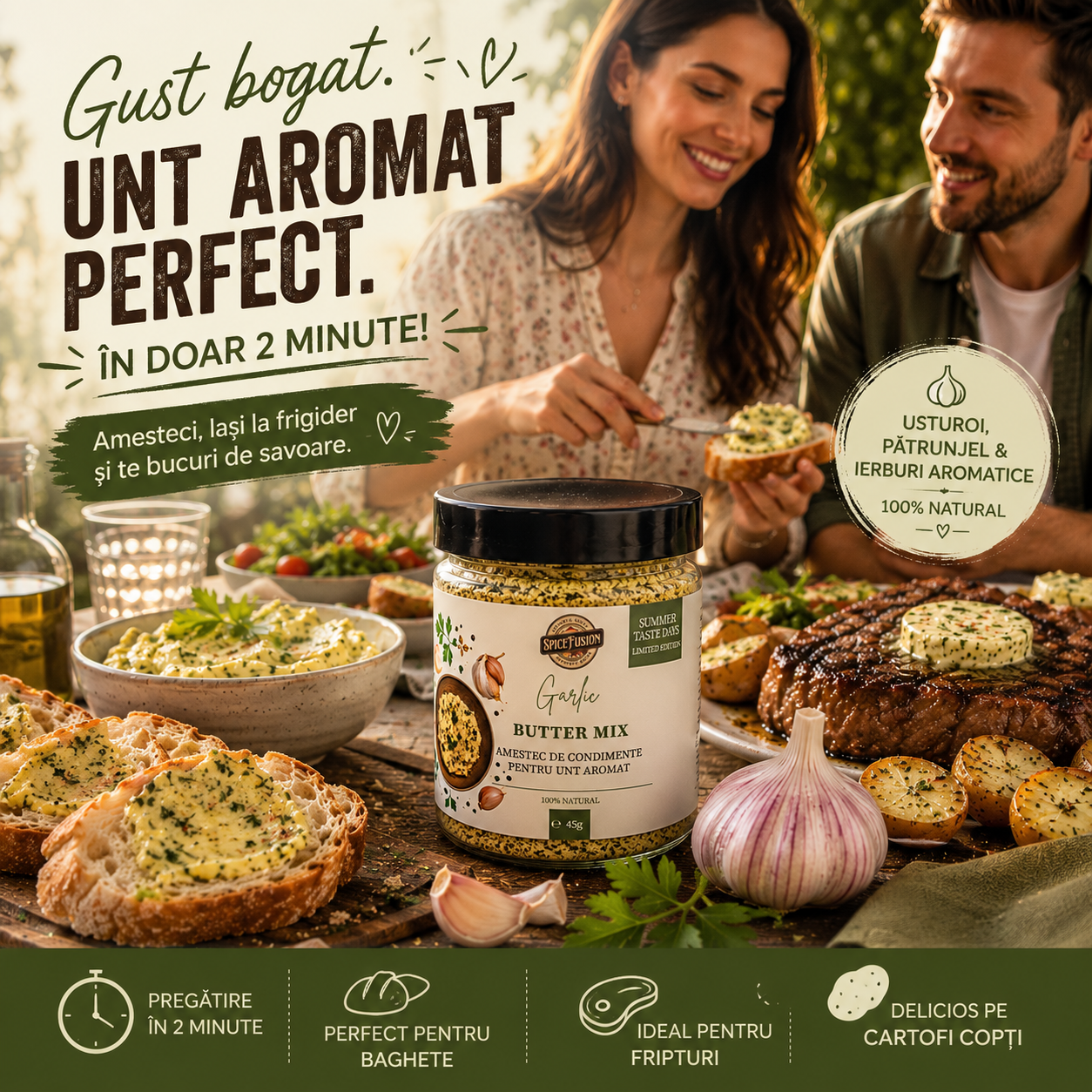 Condiment Garlic Butter Mix - imagine 3