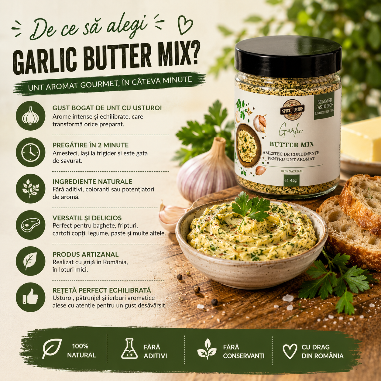 Condiment Garlic Butter Mix - imagine 4