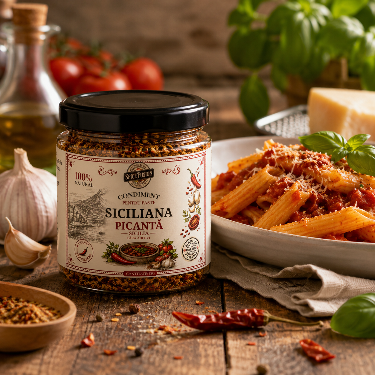 Condiment pentru Paste Siciliana Picantă – Sicilia - imagine 2