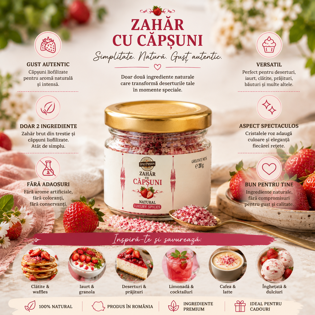 Zahăr cu Căpșuni - imagine 4