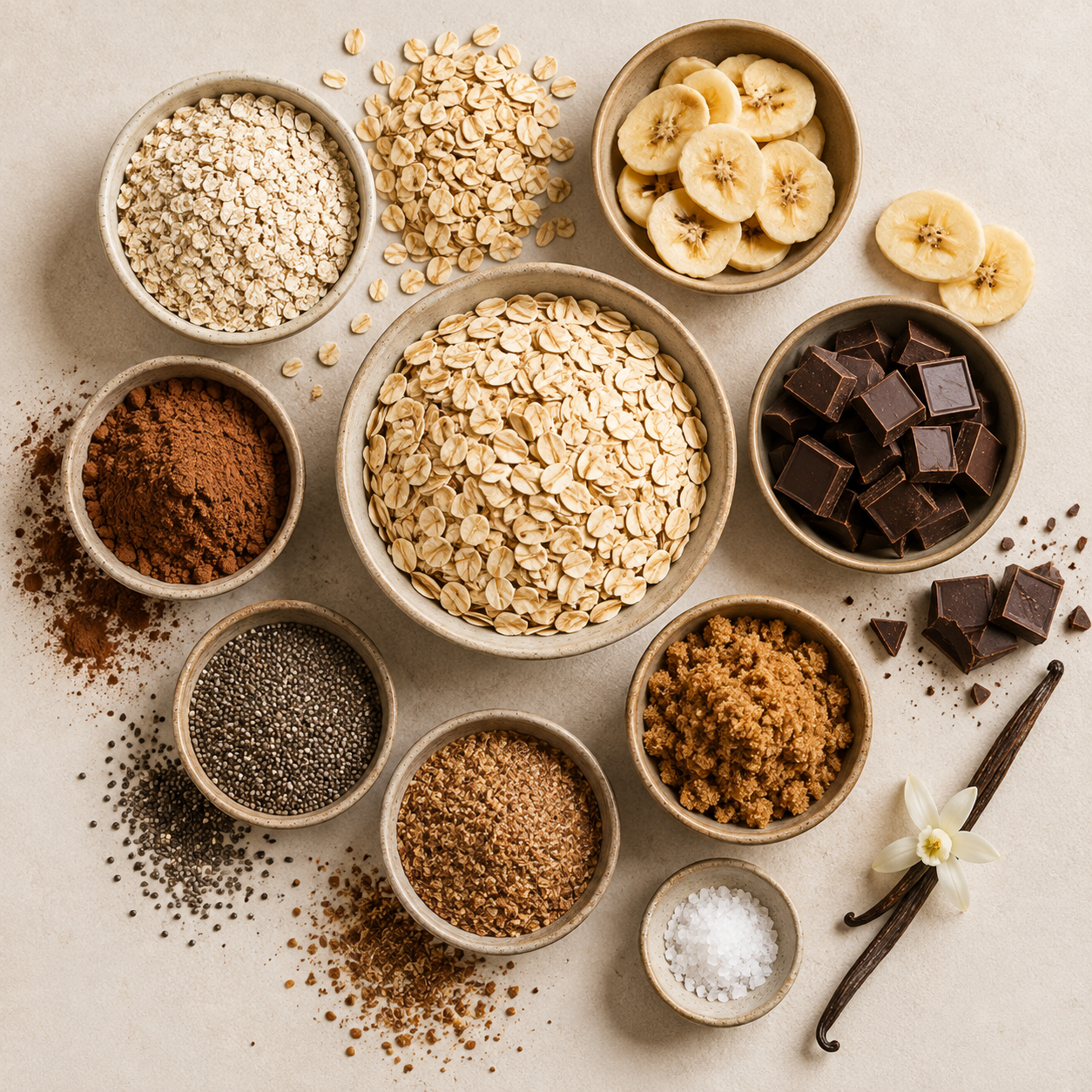 Mix Overnight Oats – Ciocolată & Banană - imagine 6