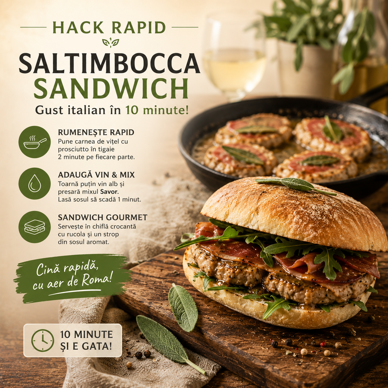 Mix de condimente pentru Saltimbocca alla Romana - imagine 7