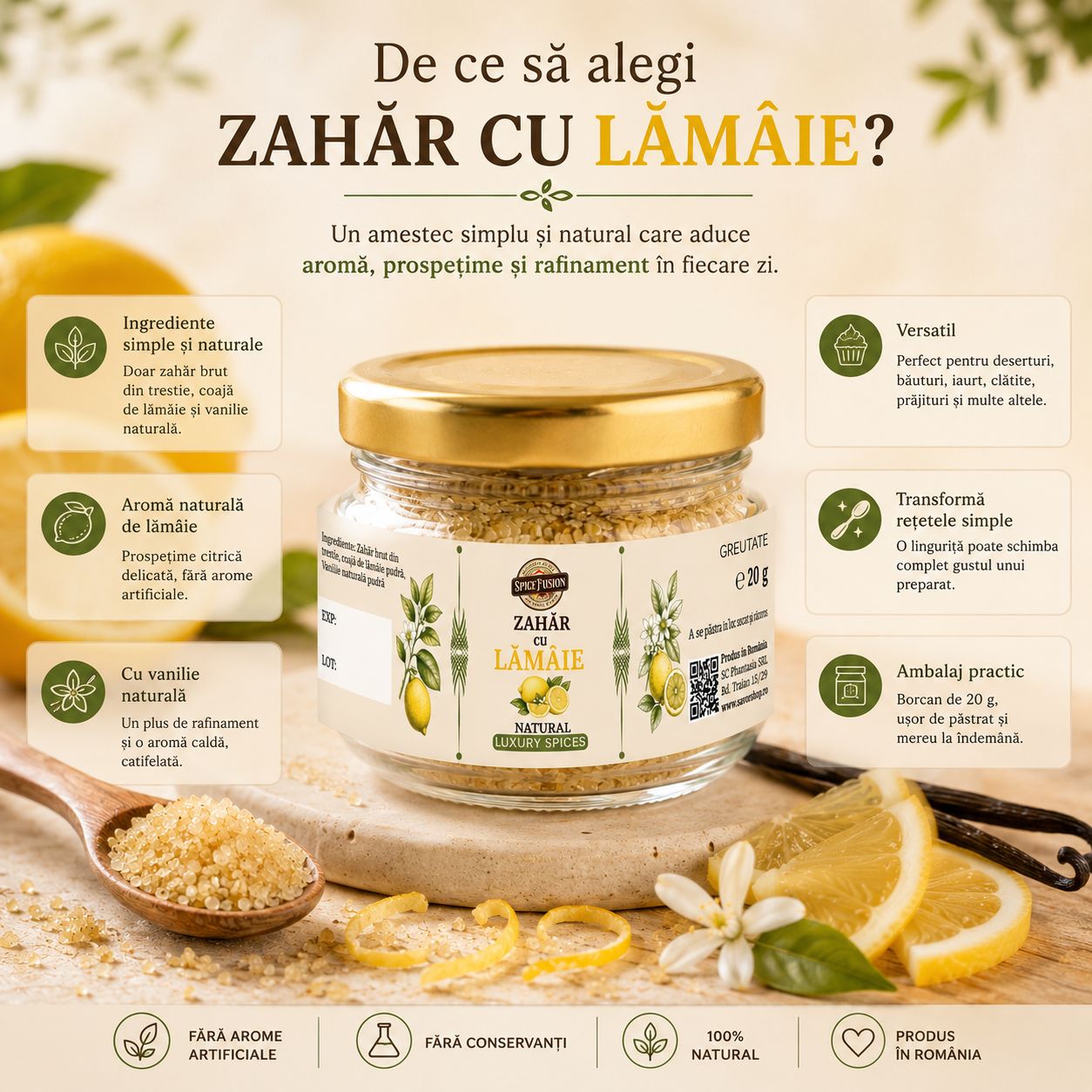 Zahăr cu Lămâie - imagine 4