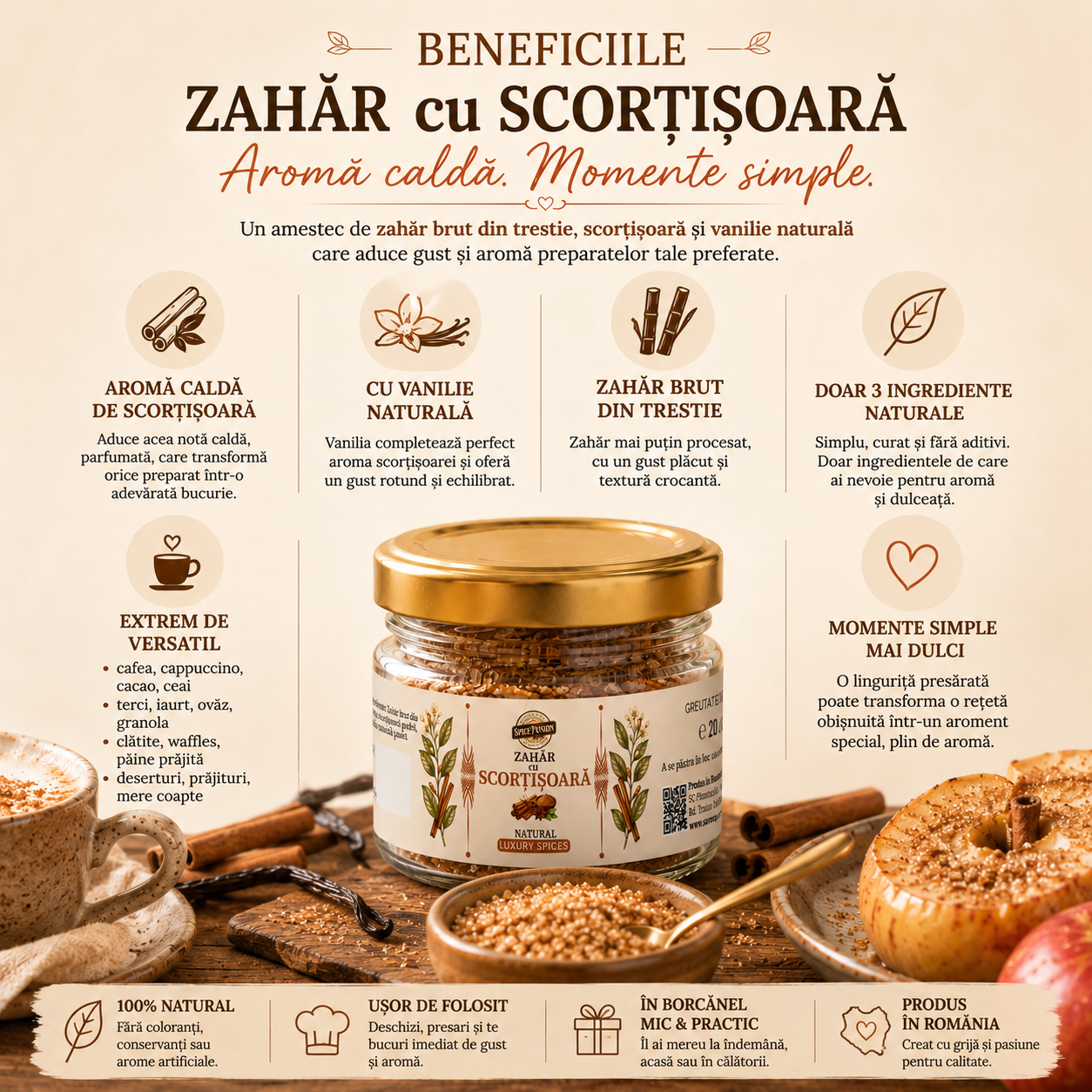Zahăr cu Scorțișoară - imagine 4